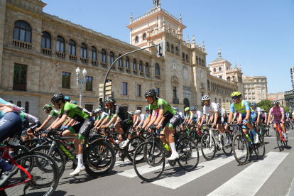 Primera etapa de la Vuelta Ciclista júnior a Valladolid