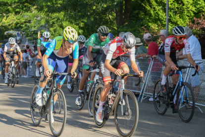 Primera etapa de la Vuelta Ciclista júnior a Valladolid