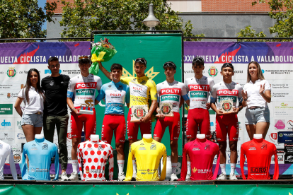 Vuelta Ciclista Júnior a Valladolid. Última etapa y podios