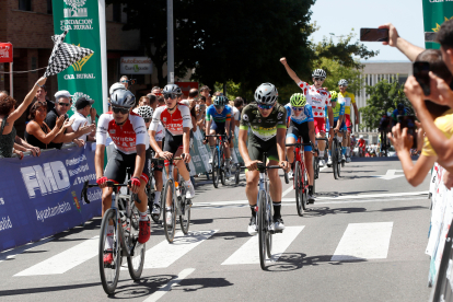 Vuelta Ciclista Júnior a Valladolid. Última etapa y podios