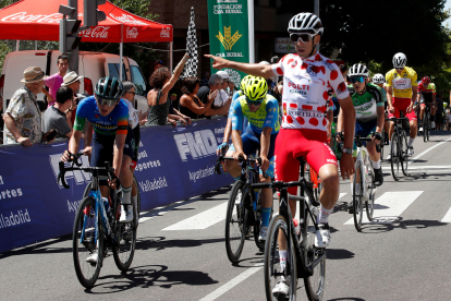 Vuelta Ciclista Júnior a Valladolid. Última etapa y podios