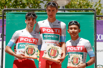 Vuelta Ciclista Júnior a Valladolid. Última etapa y podios