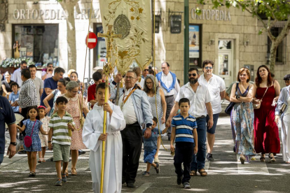 VALLADOLID. 21/07/2024. Procesión en honor a Santa María Magdalena. PHOTOGENIC