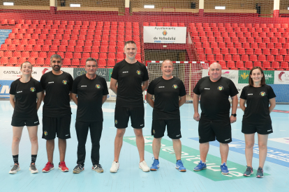 Primer entrenamiento del Caja Rural Aula con Salva Puig de entrenador