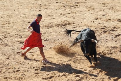 Primer encierro de Peñafiel.