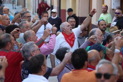 Primer encierro de Peñafiel.