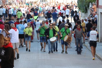 Primer encierro de Peñafiel.