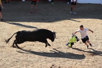 Primer encierro de Peñafiel.