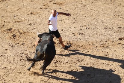 Primer encierro de Peñafiel.