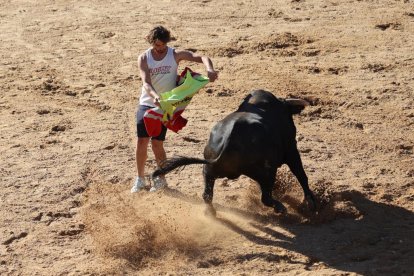 Primer encierro de Peñafiel.