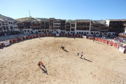 Primer encierro de Peñafiel.