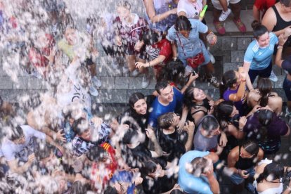 El primer Chúndara de las fiestas de Nuestra Señora y San Roque de Peñafiel