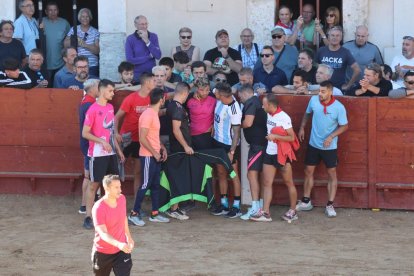 Segundo encierro de las fiestas de Peñafiel.