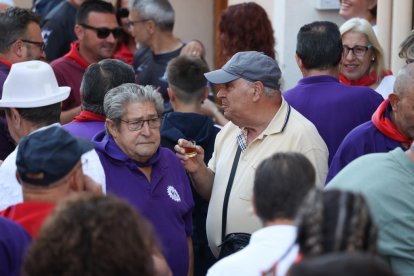 Segundo encierro de las fiestas de Peñafiel.