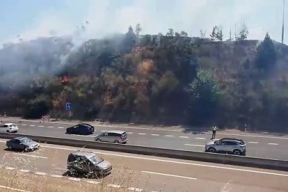 Incendio en Simancas