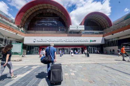 Entrada a la estación de Chamartín, en una imagen de archivo