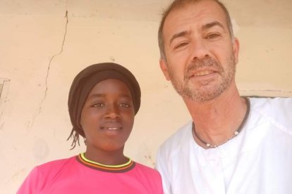 Óscar Martín, médico y voluntario en Gambia