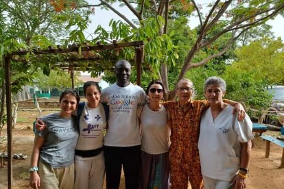 Óscar Martín, médico y voluntario en Gambia