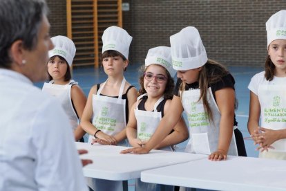 Taller de pan en la Semana Cultural de Renedo de Esgueva.