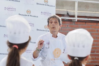 Taller de pan en la Semana Cultural de Renedo de Esgueva.