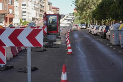 Obras en el viaducto de Arco de Ladrillo