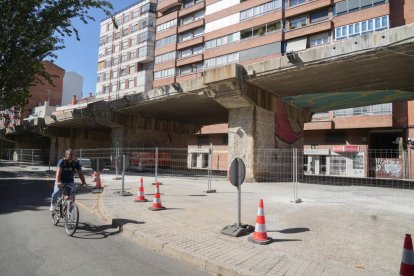 Obras en el viaducto de Arco de Ladrillo