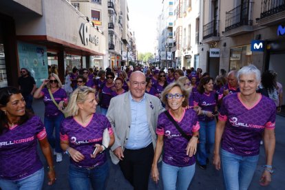 Las Vallkirias horas antes de dar el pregón de las Fiestas de Valladolid 2024