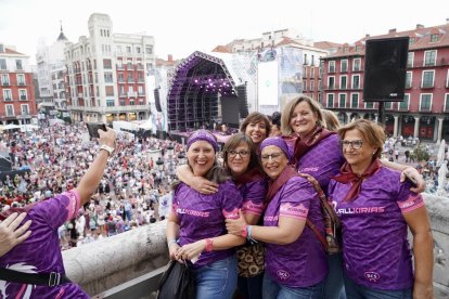 Pregón de las fiestas de Valladolid a cargo de las Valkirias Pisuerga