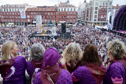 Pregón de las fiestas de Valladolid a cargo de las Valkirias Pisuerga