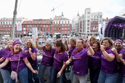 Pregón de las fiestas de Valladolid a cargo de las Valkirias Pisuerga