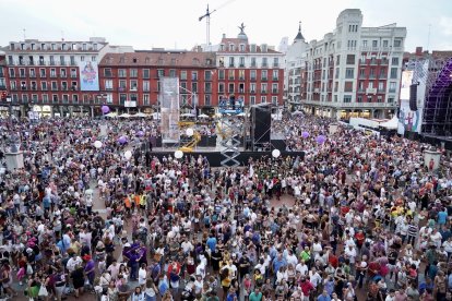 Pregón de las fiestas de Valladolid a cargo de las Valkirias Pisuerga