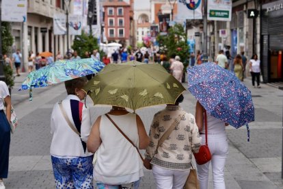 Lluvia en Valladolid