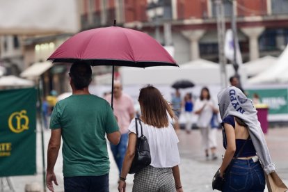 Lluvia en Valladolid