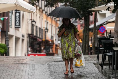 Lluvia en Valladolid