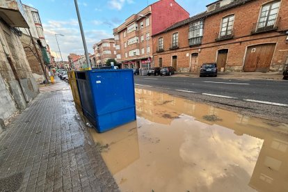 Medina de Rioseco tras el paso de la tormenta