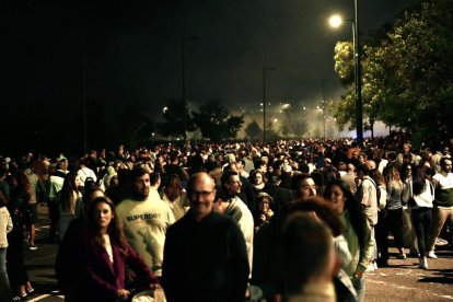 Tercer día de fuegos artificiales en las Fiestas de Valladolid