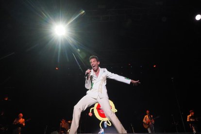 Concierto de Mika en la plaza Mayor de Valladolid