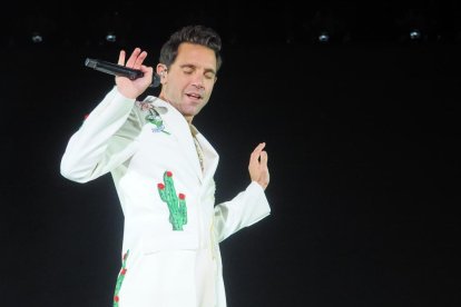 Concierto de Mika en la plaza Mayor de Valladolid