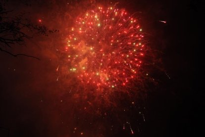 Cuarto día de fuegos artificiales en las Fiestas de Valladolid