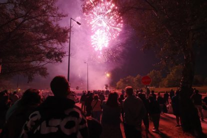 Cuarto día de fuegos artificiales en las Fiestas de Valladolid