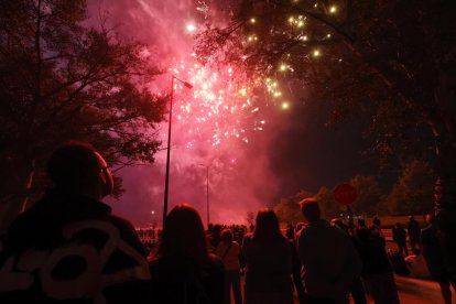 Cuarto día de fuegos artificiales en las Fiestas de Valladolid