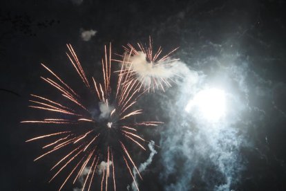 Cuarto día de fuegos artificiales en las Fiestas de Valladolid