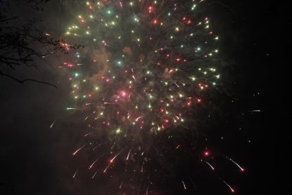 Cuarto día de fuegos artificiales en las Fiestas de Valladolid