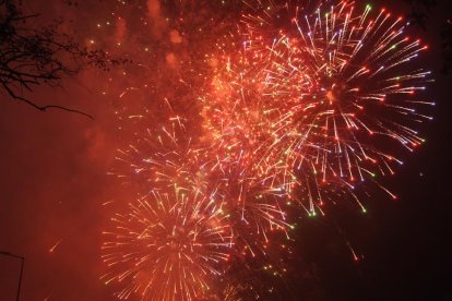 Cuarto día de fuegos artificiales en las Fiestas de Valladolid