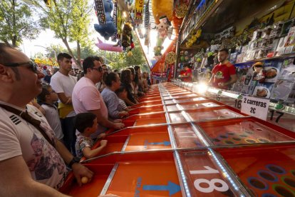 Carruseles de la feria de Valladolid