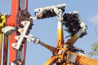 Carruseles de la feria de Valladolid