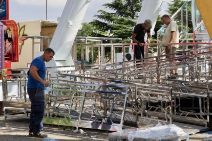 Carruseles de la feria de Valladolid