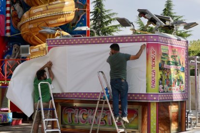 Carruseles de la feria de Valladolid