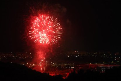 Quinto día de fuegos artificiales de las Fiestas de Valladolid