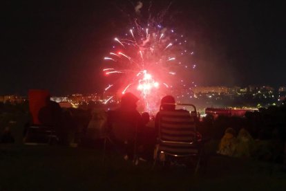 Quinto día de fuegos artificiales de las Fiestas de Valladolid